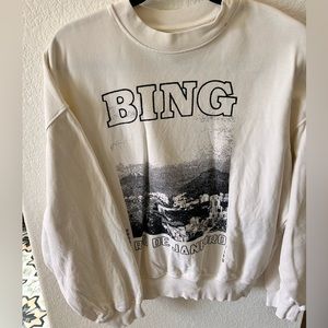 Anine bing crewneck sweatshirt